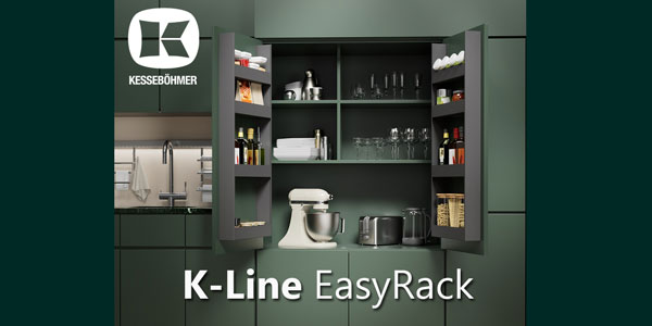 K-Line EasyRack дверная полка для высоких шкафов Kessebohmer в Волгограде